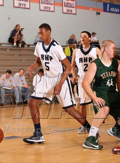 Thumbnail 2 in Rolling Hills Prep vs. St. Bonaventure (War on The Floor) photogallery.