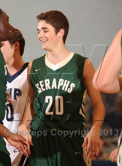 Thumbnail 1 in Rolling Hills Prep vs. St. Bonaventure (War on The Floor) photogallery.