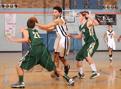 Thumbnail 1 in Rolling Hills Prep vs. St. Bonaventure (War on The Floor) photogallery.