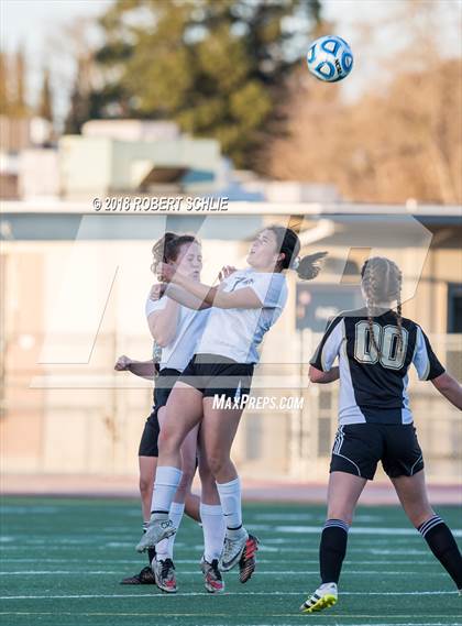 Thumbnail 1 in Golden Sierra vs. Ben Holt College Prep Academy (CIF SJS D7 Final) photogallery.