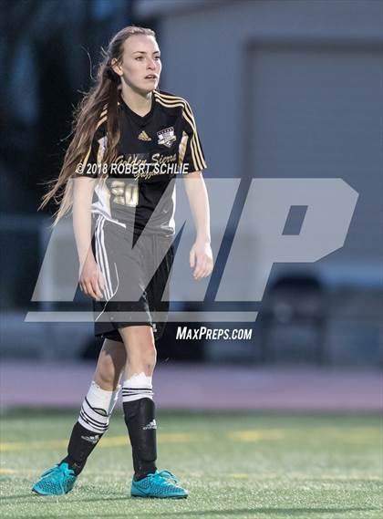 Thumbnail 2 in Golden Sierra vs. Ben Holt College Prep Academy (CIF SJS D7 Final) photogallery.