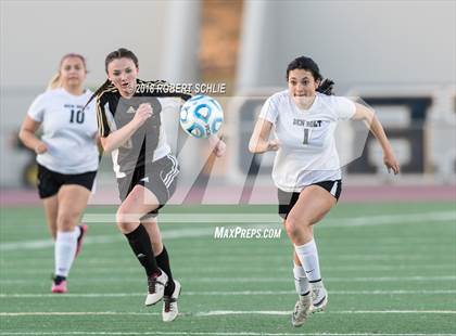 Thumbnail 3 in Golden Sierra vs. Ben Holt College Prep Academy (CIF SJS D7 Final) photogallery.