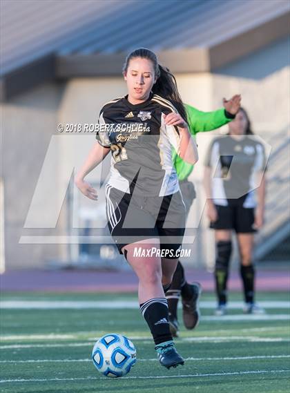Thumbnail 3 in Golden Sierra vs. Ben Holt College Prep Academy (CIF SJS D7 Final) photogallery.