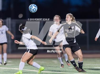 Thumbnail 3 in Golden Sierra vs. Ben Holt College Prep Academy (CIF SJS D7 Final) photogallery.