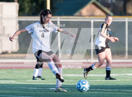 Thumbnail 2 in Golden Sierra vs. Ben Holt College Prep Academy (CIF SJS D7 Final) photogallery.