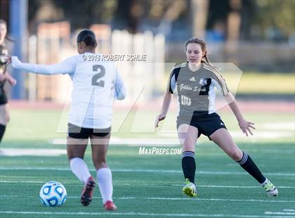 Thumbnail 3 in Golden Sierra vs. Ben Holt College Prep Academy (CIF SJS D7 Final) photogallery.