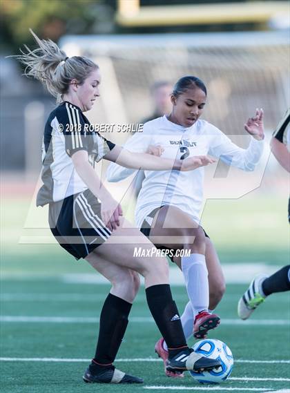 Thumbnail 3 in Golden Sierra vs. Ben Holt College Prep Academy (CIF SJS D7 Final) photogallery.