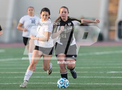 Thumbnail 1 in Golden Sierra vs. Ben Holt College Prep Academy (CIF SJS D7 Final) photogallery.
