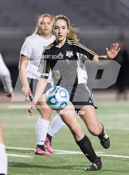 Thumbnail 1 in Golden Sierra vs. Ben Holt College Prep Academy (CIF SJS D7 Final) photogallery.