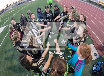 Thumbnail 1 in Golden Sierra vs. Ben Holt College Prep Academy (CIF SJS D7 Final) photogallery.