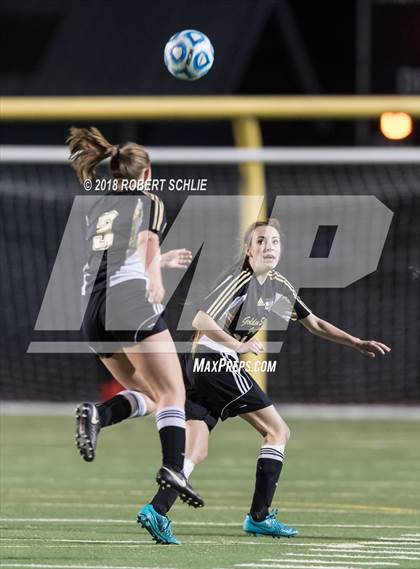 Thumbnail 3 in Golden Sierra vs. Ben Holt College Prep Academy (CIF SJS D7 Final) photogallery.