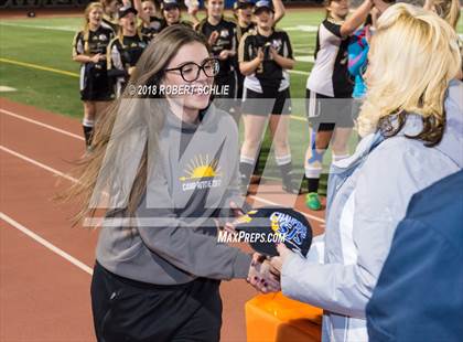 Thumbnail 2 in Golden Sierra vs. Ben Holt College Prep Academy (CIF SJS D7 Final) photogallery.