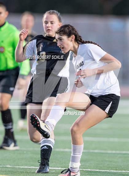 Thumbnail 3 in Golden Sierra vs. Ben Holt College Prep Academy (CIF SJS D7 Final) photogallery.