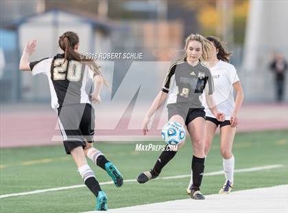 Thumbnail 1 in Golden Sierra vs. Ben Holt College Prep Academy (CIF SJS D7 Final) photogallery.