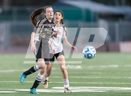 Thumbnail 1 in Golden Sierra vs. Ben Holt College Prep Academy (CIF SJS D7 Final) photogallery.