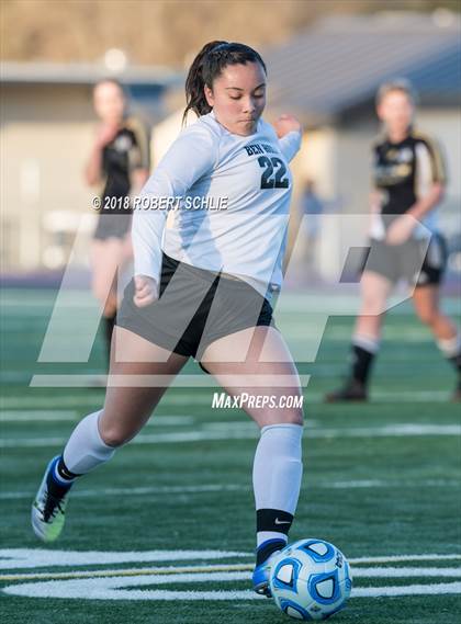 Thumbnail 2 in Golden Sierra vs. Ben Holt College Prep Academy (CIF SJS D7 Final) photogallery.