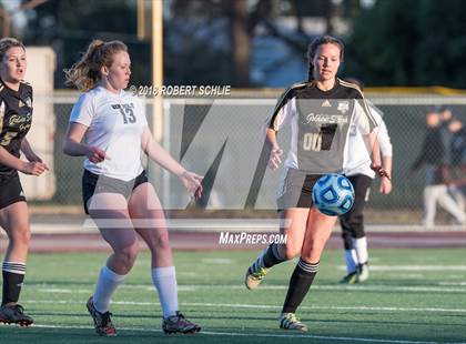 Thumbnail 1 in Golden Sierra vs. Ben Holt College Prep Academy (CIF SJS D7 Final) photogallery.