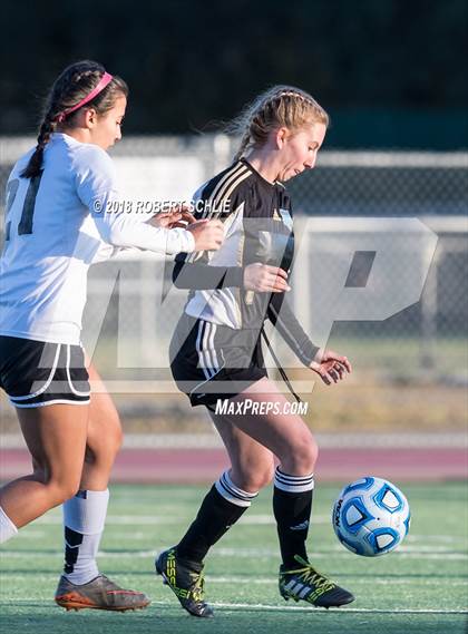 Thumbnail 2 in Golden Sierra vs. Ben Holt College Prep Academy (CIF SJS D7 Final) photogallery.