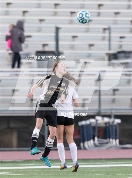 Thumbnail 3 in Golden Sierra vs. Ben Holt College Prep Academy (CIF SJS D7 Final) photogallery.