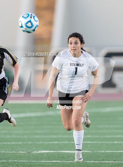 Thumbnail 1 in Golden Sierra vs. Ben Holt College Prep Academy (CIF SJS D7 Final) photogallery.