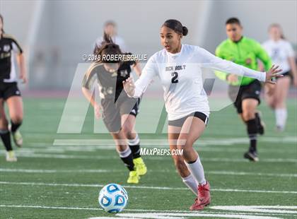 Thumbnail 3 in Golden Sierra vs. Ben Holt College Prep Academy (CIF SJS D7 Final) photogallery.