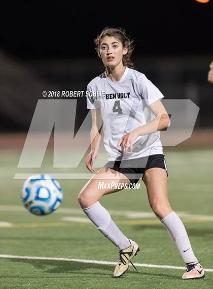 Thumbnail 2 in Golden Sierra vs. Ben Holt College Prep Academy (CIF SJS D7 Final) photogallery.