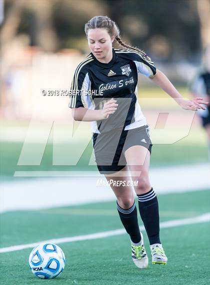 Thumbnail 1 in Golden Sierra vs. Ben Holt College Prep Academy (CIF SJS D7 Final) photogallery.