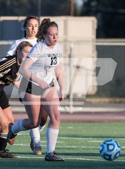 Thumbnail 3 in Golden Sierra vs. Ben Holt College Prep Academy (CIF SJS D7 Final) photogallery.