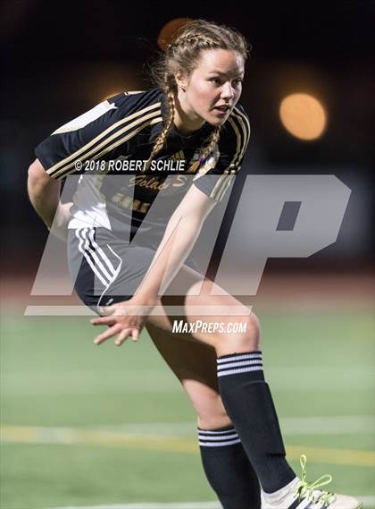 Thumbnail 2 in Golden Sierra vs. Ben Holt College Prep Academy (CIF SJS D7 Final) photogallery.