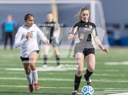 Thumbnail 1 in Golden Sierra vs. Ben Holt College Prep Academy (CIF SJS D7 Final) photogallery.