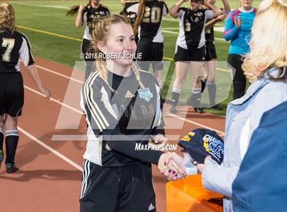 Thumbnail 2 in Golden Sierra vs. Ben Holt College Prep Academy (CIF SJS D7 Final) photogallery.