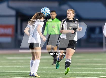 Thumbnail 1 in Golden Sierra vs. Ben Holt College Prep Academy (CIF SJS D7 Final) photogallery.