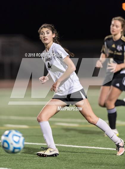Thumbnail 3 in Golden Sierra vs. Ben Holt College Prep Academy (CIF SJS D7 Final) photogallery.