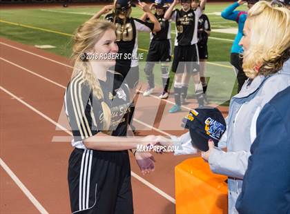 Thumbnail 1 in Golden Sierra vs. Ben Holt College Prep Academy (CIF SJS D7 Final) photogallery.