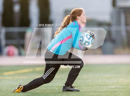Thumbnail 2 in Golden Sierra vs. Ben Holt College Prep Academy (CIF SJS D7 Final) photogallery.