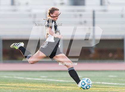 Thumbnail 3 in Golden Sierra vs. Ben Holt College Prep Academy (CIF SJS D7 Final) photogallery.