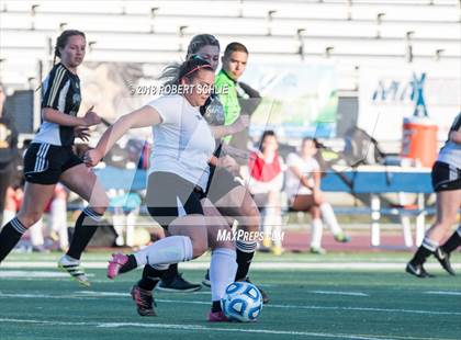 Thumbnail 3 in Golden Sierra vs. Ben Holt College Prep Academy (CIF SJS D7 Final) photogallery.