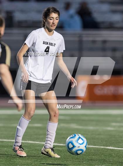 Thumbnail 2 in Golden Sierra vs. Ben Holt College Prep Academy (CIF SJS D7 Final) photogallery.