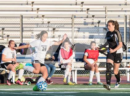 Thumbnail 3 in Golden Sierra vs. Ben Holt College Prep Academy (CIF SJS D7 Final) photogallery.