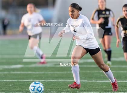 Thumbnail 2 in Golden Sierra vs. Ben Holt College Prep Academy (CIF SJS D7 Final) photogallery.