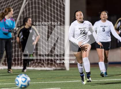 Thumbnail 3 in Golden Sierra vs. Ben Holt College Prep Academy (CIF SJS D7 Final) photogallery.
