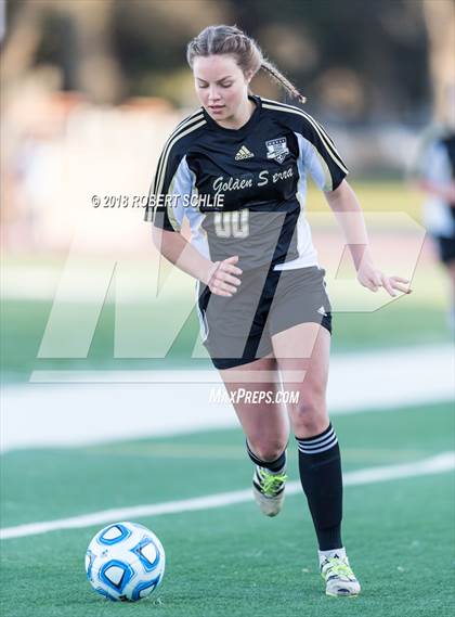 Thumbnail 2 in Golden Sierra vs. Ben Holt College Prep Academy (CIF SJS D7 Final) photogallery.