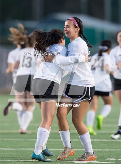 Thumbnail 2 in Golden Sierra vs. Ben Holt College Prep Academy (CIF SJS D7 Final) photogallery.