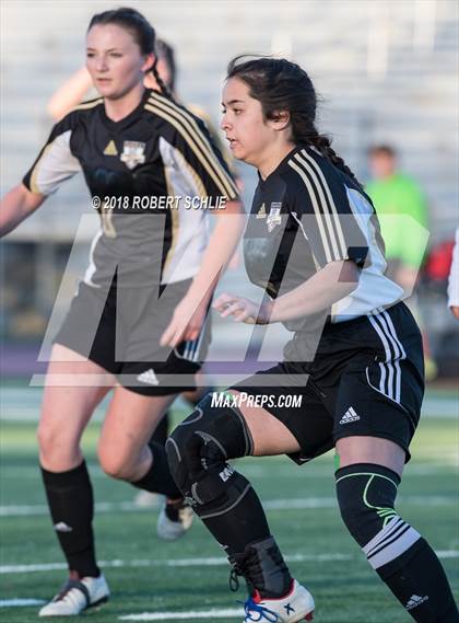 Thumbnail 3 in Golden Sierra vs. Ben Holt College Prep Academy (CIF SJS D7 Final) photogallery.