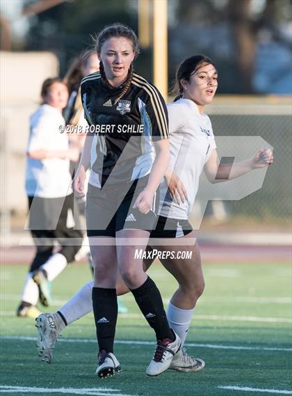 Thumbnail 1 in Golden Sierra vs. Ben Holt College Prep Academy (CIF SJS D7 Final) photogallery.