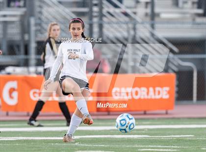 Thumbnail 2 in Golden Sierra vs. Ben Holt College Prep Academy (CIF SJS D7 Final) photogallery.