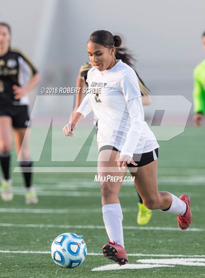 Thumbnail 1 in Golden Sierra vs. Ben Holt College Prep Academy (CIF SJS D7 Final) photogallery.