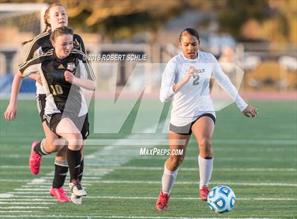 Thumbnail 1 in Golden Sierra vs. Ben Holt College Prep Academy (CIF SJS D7 Final) photogallery.