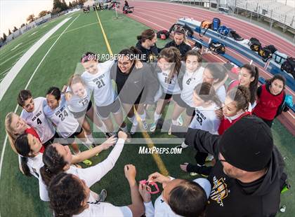 Thumbnail 3 in Golden Sierra vs. Ben Holt College Prep Academy (CIF SJS D7 Final) photogallery.