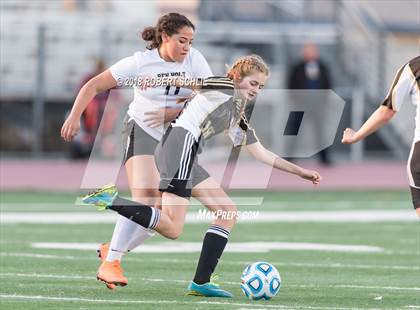 Thumbnail 2 in Golden Sierra vs. Ben Holt College Prep Academy (CIF SJS D7 Final) photogallery.